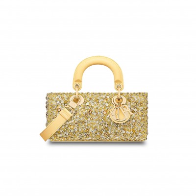 DIOR LADY D-JOY BAG M0613OIBI-M02I (22*12*6cm)